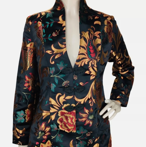 Soft Surroundings Black Moon Dynasty Jacket - Picture 2 of 8